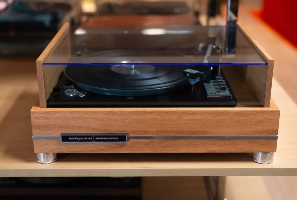 Benjamin Miracord turntable after restoration
